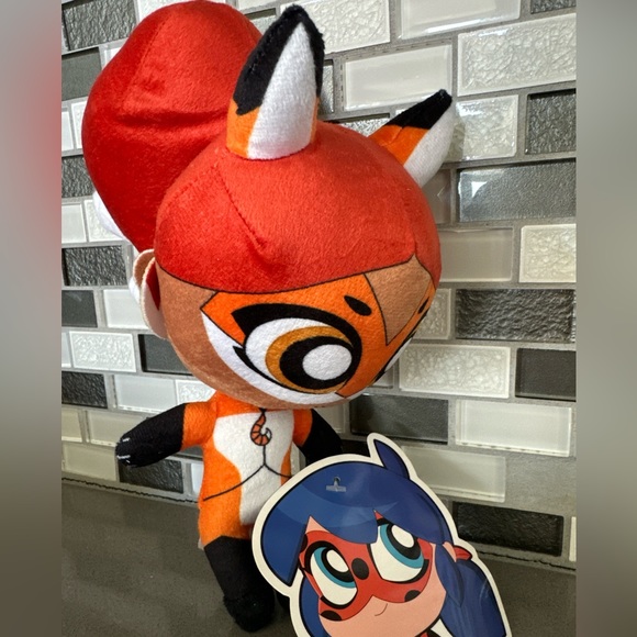 Miraculous Chibi (Zag Chibi) RENA ROUGE Plush / 9” / Limited Edition / NEW - Picture 3 of 14